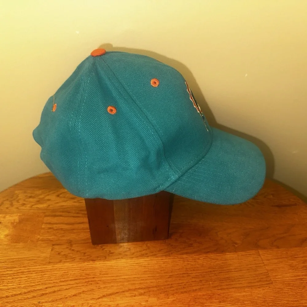 New Vintage Miami Dolphins Logo Hat‎ Cap by NFL Team Micro Corduroy One Size